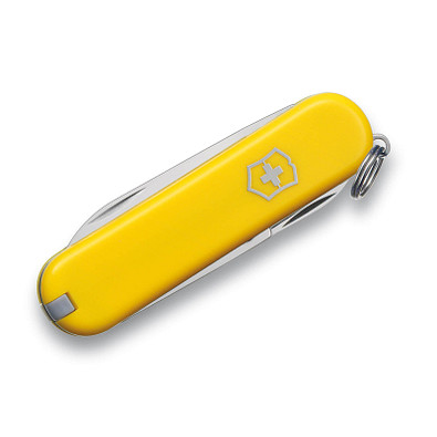 VICTORINOX Taschenmesser Rally, 9 Funktionen, gelb