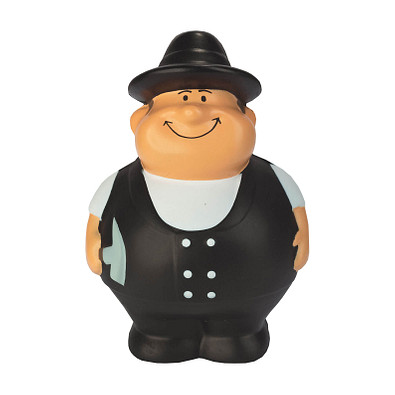Herr Bert® Anti-Stress-Figuren Dachdecker Bert, schwarz