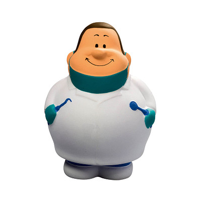 Herr Bert® Anti-Stress-Figuren Zahnarzt Bert, weiß