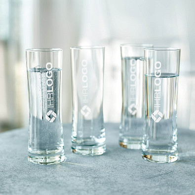 rastal Designgläser Fresh 4 x 250 ml, inkl. Druck, transparent