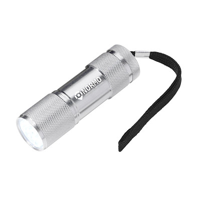 Alu-LED Stablampe Ilumi, silber