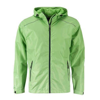 JAMES & NICHOLSON Herren Regenjacke Basic, Herren, grün, XXL