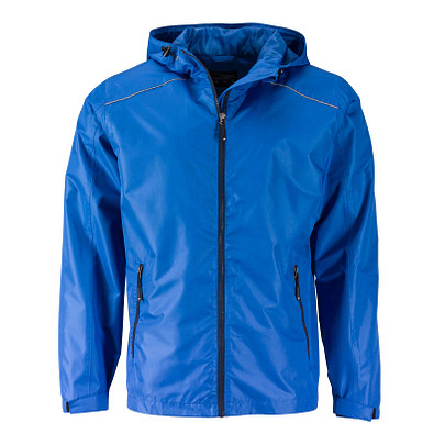 JAMES & NICHOLSON Herren Regenjacke Basic, Herren, blau, L