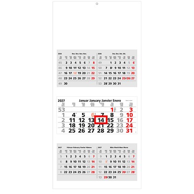 Geiger-Notes 5-Monats-Wandkalender 2026, inkl. Druck