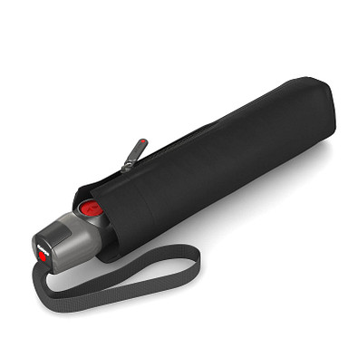 Knirps® Automatik-Taschenschirm T.200 medium duomatic, schwarz
