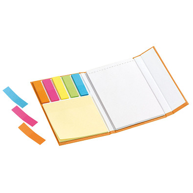 Haftnotiz-Buch Colour, orange