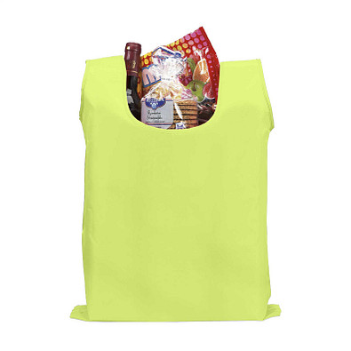 Faltbare Einkaufstasche Easy, neon-gelb