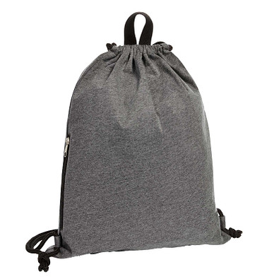 HALFAR Zugbeutel Jersey, grau