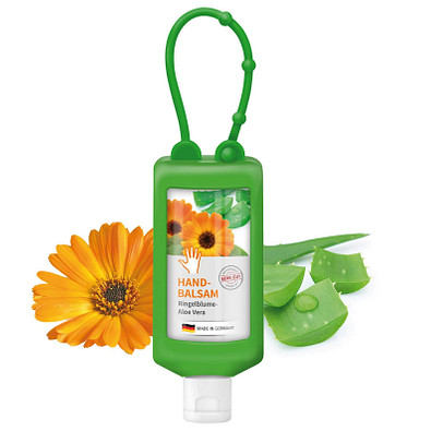 Handbalsam Ringelblume, inkl. Druck auf Body Label, Bumper 50 ml, grün