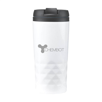 Thermobecher Graphic, 300 ml, weiß