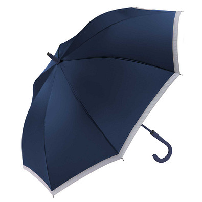 Reflektor-Stockschirm Safety, navy
