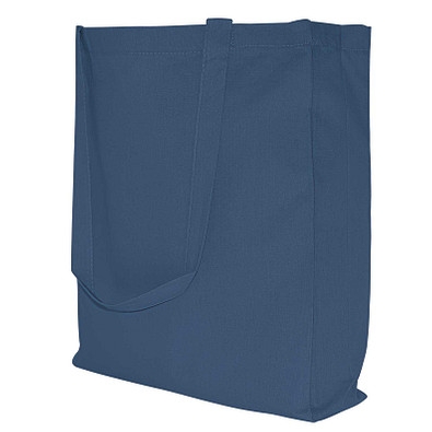 Baumwoll-Shopper Einkaufstasche, navyblau