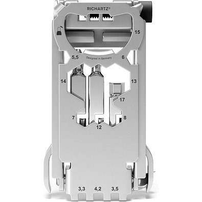 BIKETOOL 32+, silber, schwarz