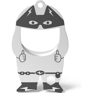 FLASCHENÖFFNER fred hero, silber