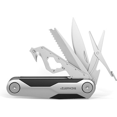 NEO knife 10+, silber, schwarz