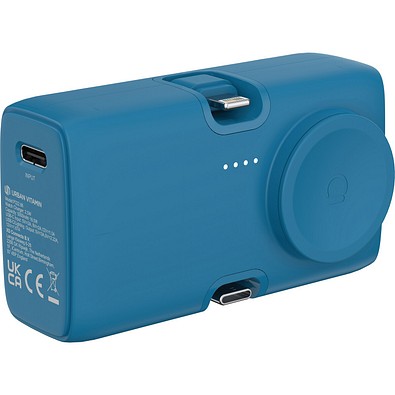 Urban Vitamin San Diego 20W PD RCS Powerbank & WatchCharger, blau