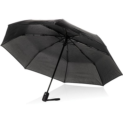 Swiss Peak Vito Aware™ RPET 21" Schirm mit auto open/close, schwarz