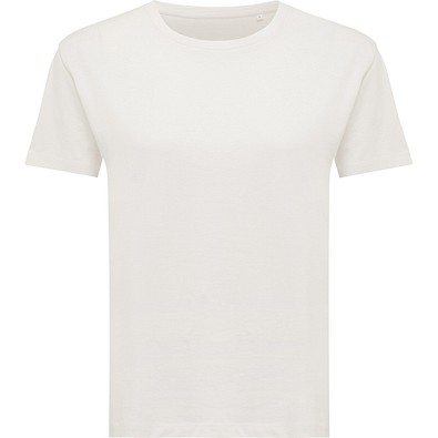 Iqoniq Yala Damen T-Shirt aus recycelter Baumwolle, ivory white, M