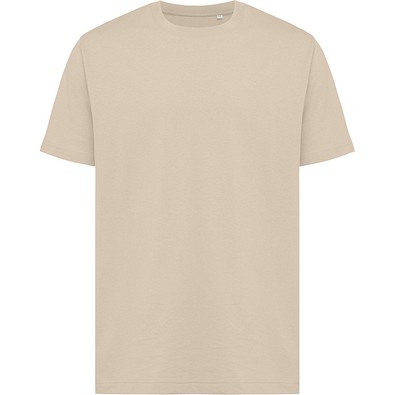 Iqoniq Kakadu relaxed T-Shirt aus recycelter Baumwolle, desert, XXS