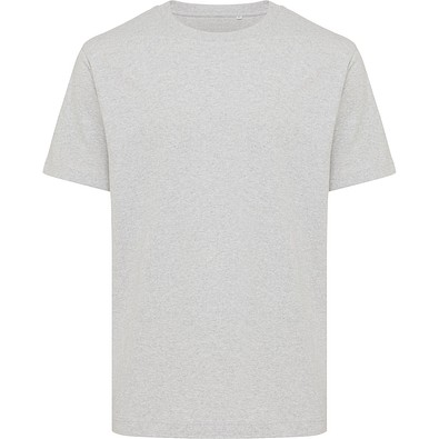 Iqoniq Kakadu relaxed T-Shirt aus recycelter Baumwolle, heather grey, XXS
