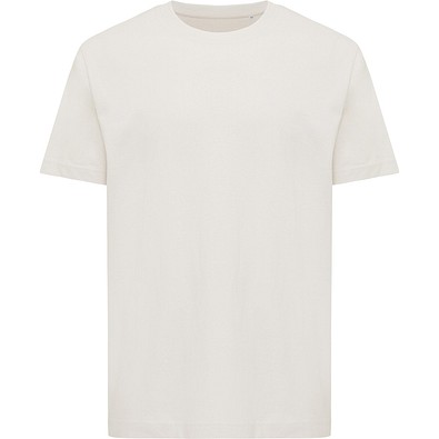 Iqoniq Kakadu relaxed T-Shirt aus recycelter Baumwolle, ivory white, XXS