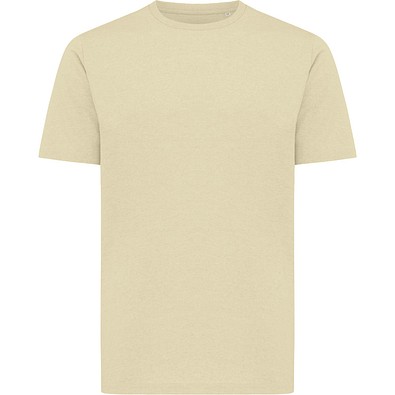 Iqoniq Sierra Lightweight T-Shirt aus recycelter Baumwolle, cream yellow, XXS