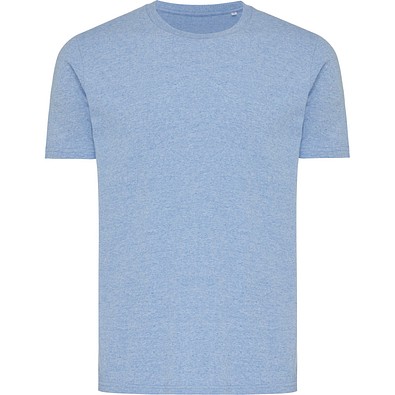 Iqoniq Brett T-Shirt aus recycelter Baumwolle, light heather blue, L