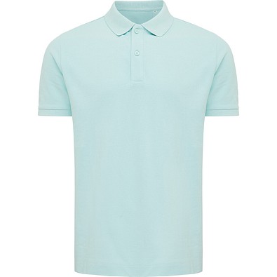 Iqoniq Yosemite Piqué-Poloshirt aus recycelter Baumwolle, crushed mint, XXXL