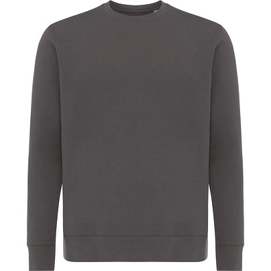 Iqoniq Etosha Lightweight Sweater aus recycelter Baumwolle, anthrazit, XXS
