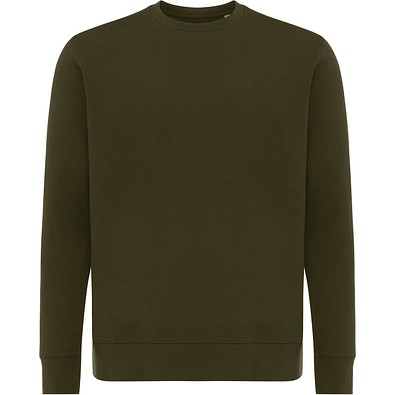 Iqoniq Etosha Lightweight Sweater aus recycelter Baumwolle, khaki, XXS