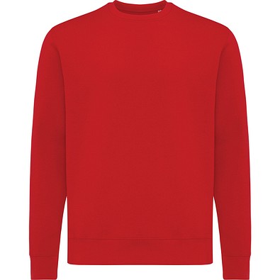 Iqoniq Etosha Lightweight Sweater aus recycelter Baumwolle, rot, XXS