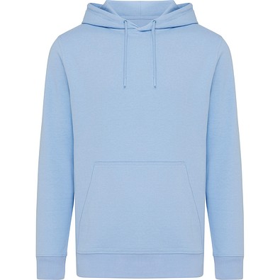 Iqoniq Rila Lightweight Hoodie aus recycelter Baumwolle, sky blue, XXS