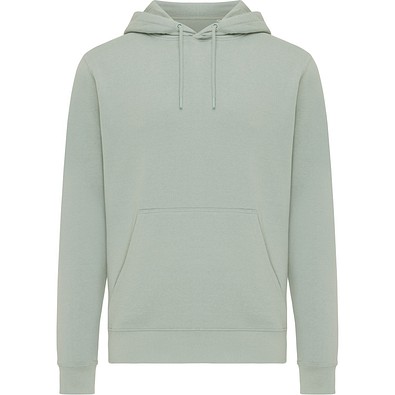 Iqoniq Rila Lightweight Hoodie aus recycelter Baumwolle, Iceberg green, XXS