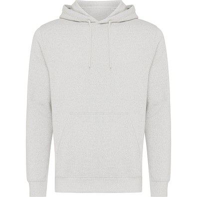 Iqoniq Rila Lightweight Hoodie aus recycelter Baumwolle, light heather grey, XXS