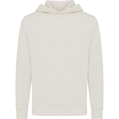 Iqoniq Rila Lightweight Hoodie aus recycelter Baumwolle, ivory white, XXS