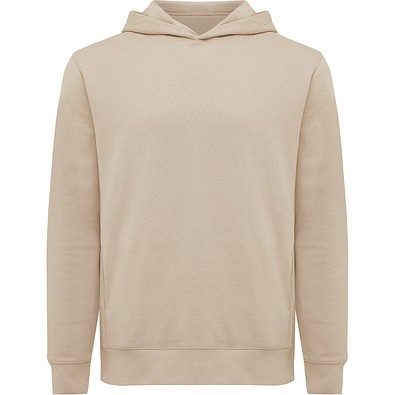 Iqoniq Yengo Hoodie mit Seitentaschen aus rec. Baumwolle, desert, L