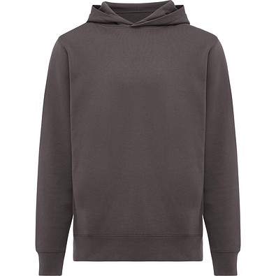 Iqoniq Yengo Hoodie mit Seitentaschen aus rec. Baumwolle, anthrazit, S