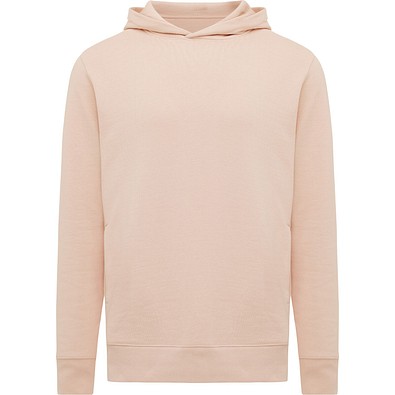 Iqoniq Yengo Hoodie mit Seitentaschen aus rec. Baumwolle, peach nectar, XS