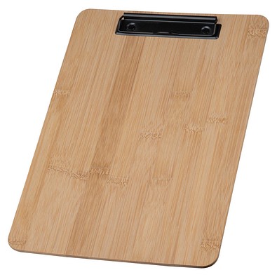 A4 Klemmbrett aus Bambus , beige