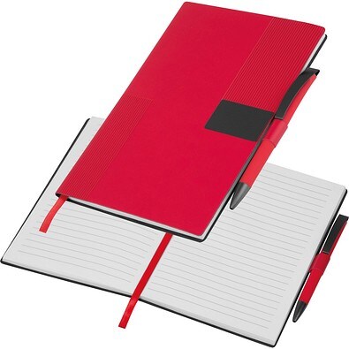 A5 Notizbuch Mersin,rot