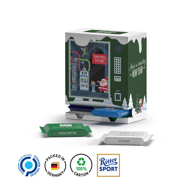 Adventsautomat ECO Midi, Ritter SPORT Mini, inkl. Druck