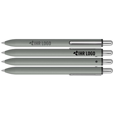 uma® Metall-Kugelschreiber AERO, grau