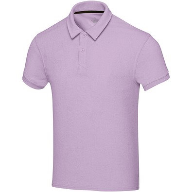 Akoya Poloshirt aus GRS-recyceltem Frottee Unisex, fliederfarben, 3XL