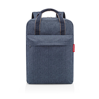 reisenthel® Rucksack allday backpack M, herringbone dark blue