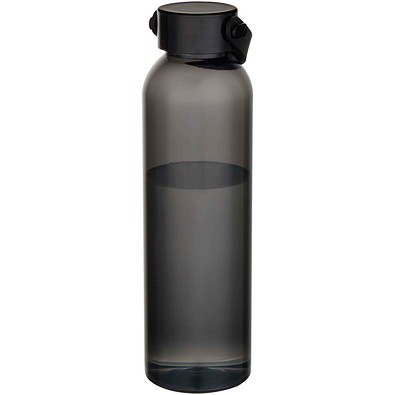 Alti 630 ml RCS-zertifizierte Trinkflasche aus recyceltem Kunststoff, schwarz
