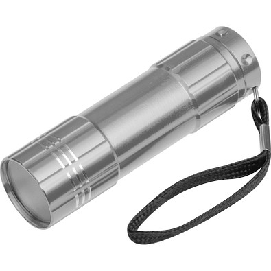 Aluminium-LED-Lampe, silber Aluminium-LED-Lampe, silber