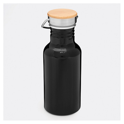 Aluminium Trinkflasche ECO TRANSIT,schwarz