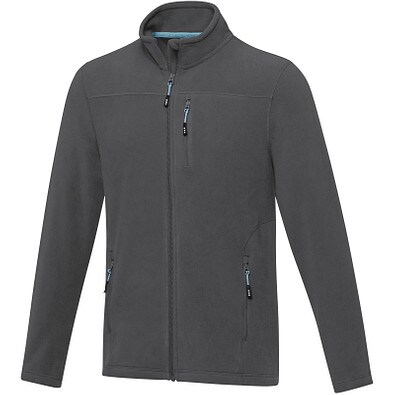 Amber GRS recycelte Fleecejacke für Herren, storm grey, L