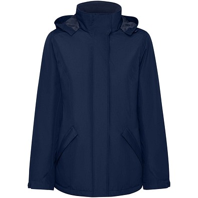 America wattierter Parka für Damen, Navy Blue, 2XL