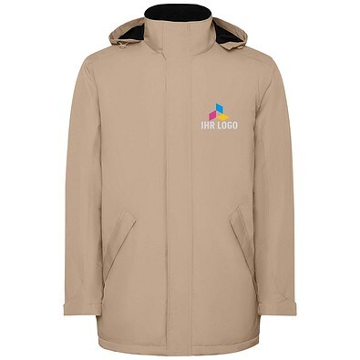 America wattierter Parka für Herren, Dark Sand, 3XL